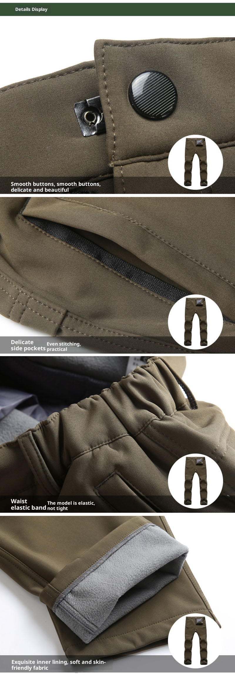 001 Softshell Fleece Jacket For Men And Women, Outdoor Hiking Skiing, Thickened Waterproof Windproof, Autumn Winter, Plus_voghion.com