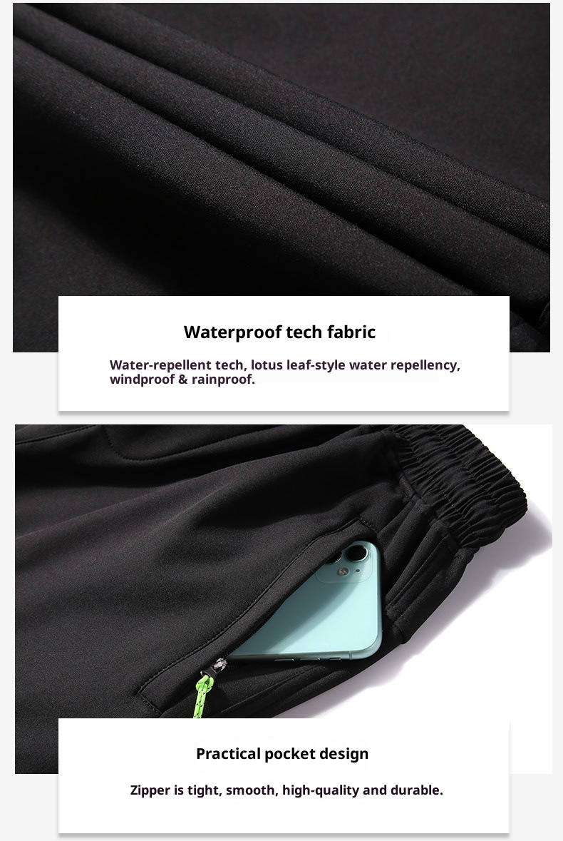 001 Tybetańskie spodnie typu softshell dla mężczyzn i kobiet, do wędrówek na świeżym powietrzu, z podszewką z polaru, pogrubione, wodoodporne, odporne na zużycie,_voghion.com