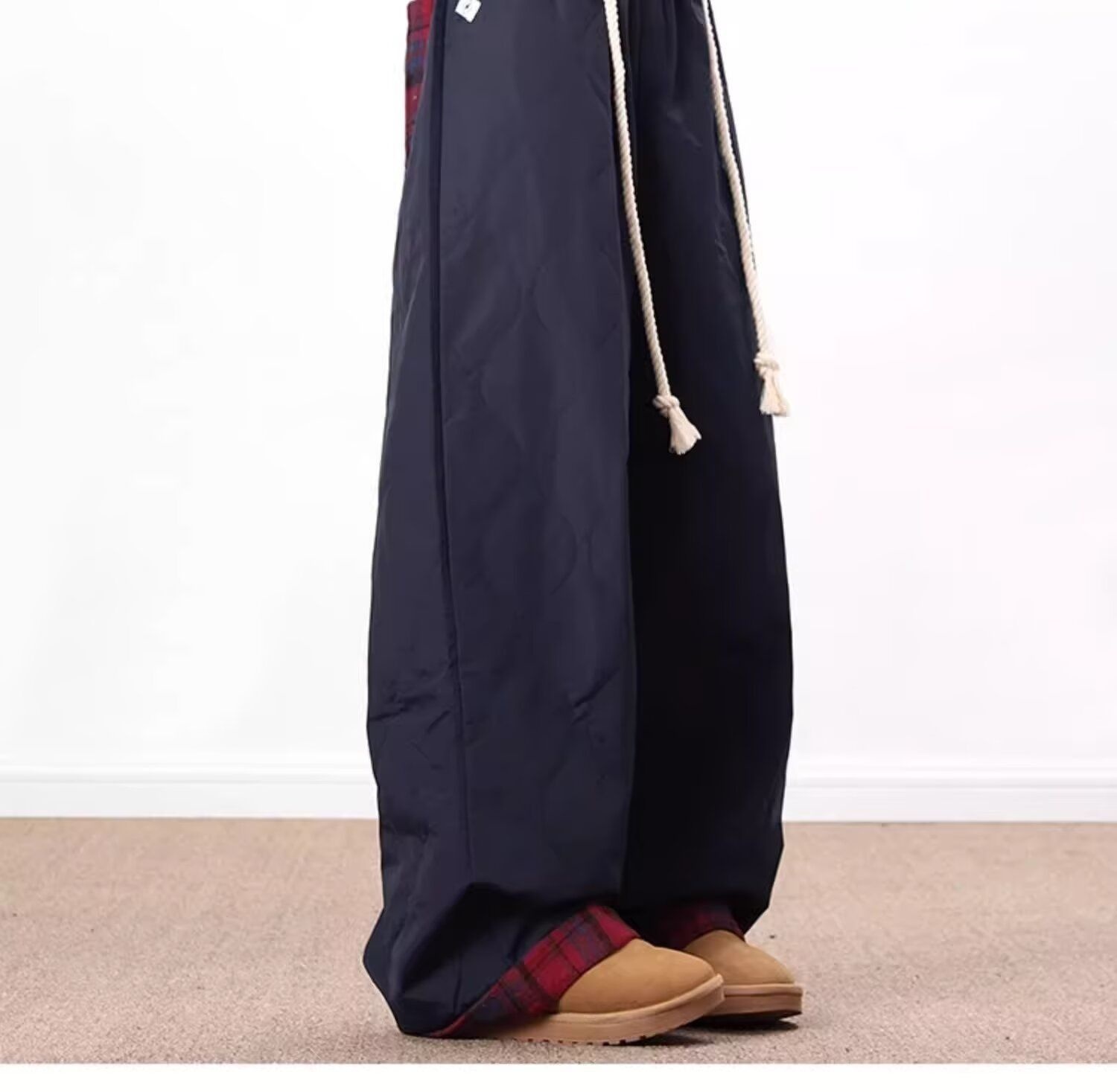 Pantalones de invierno informales, gruesos, impermeables, resistentes al viento y al esquí, de algodón con estampado de calabaza de calidad original (001). Estilo moderno para hombre._voghion.com