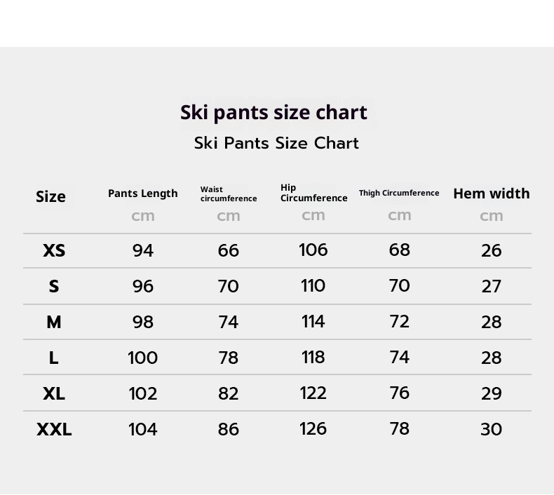 001 VECTOR New Outdoor Ski For Windproof Waterproof Warm Breathable Single Double Board Men And Women Pants Dropshipping_voghion.com