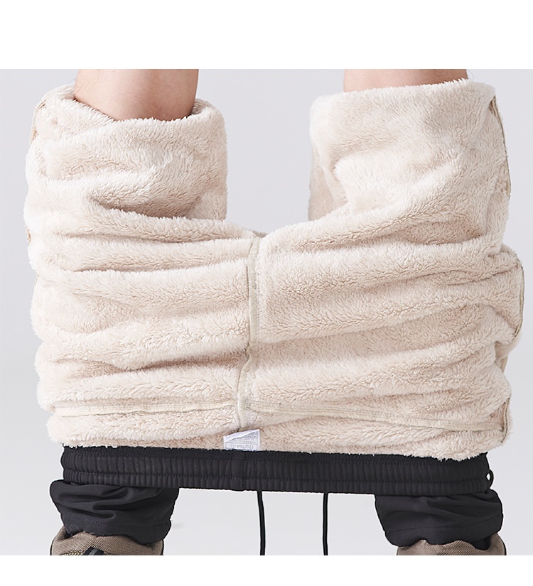 001 Tantu Herren Outdoor Winter Softshell Fleece gefüttert Verdickt Winddicht Wasserdicht Wander-Thermo-Skihose für Damen_voghion.com