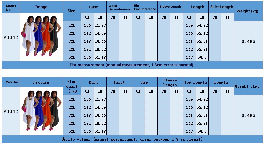 ChicShe 3042 Mode féminine importée Style européen et américain Élégant Grande Taille Sans manches Sexy Col rond_voghion.com