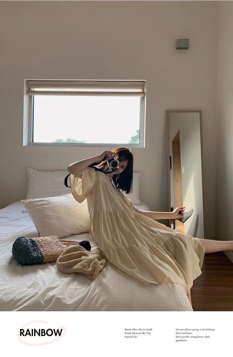 Jupe longue de maternité ChicShe, style coréen, européen et américain, tendance été, grande taille, pour femmes enceintes_voghion.com