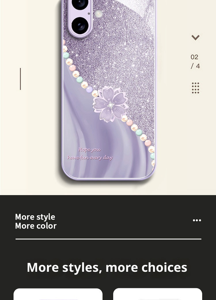 TechGlobe Compatible With Phone Case 16 15 Plus Peach Blossom 14 High-end 13/12 Pro Niche 11_voghion.com