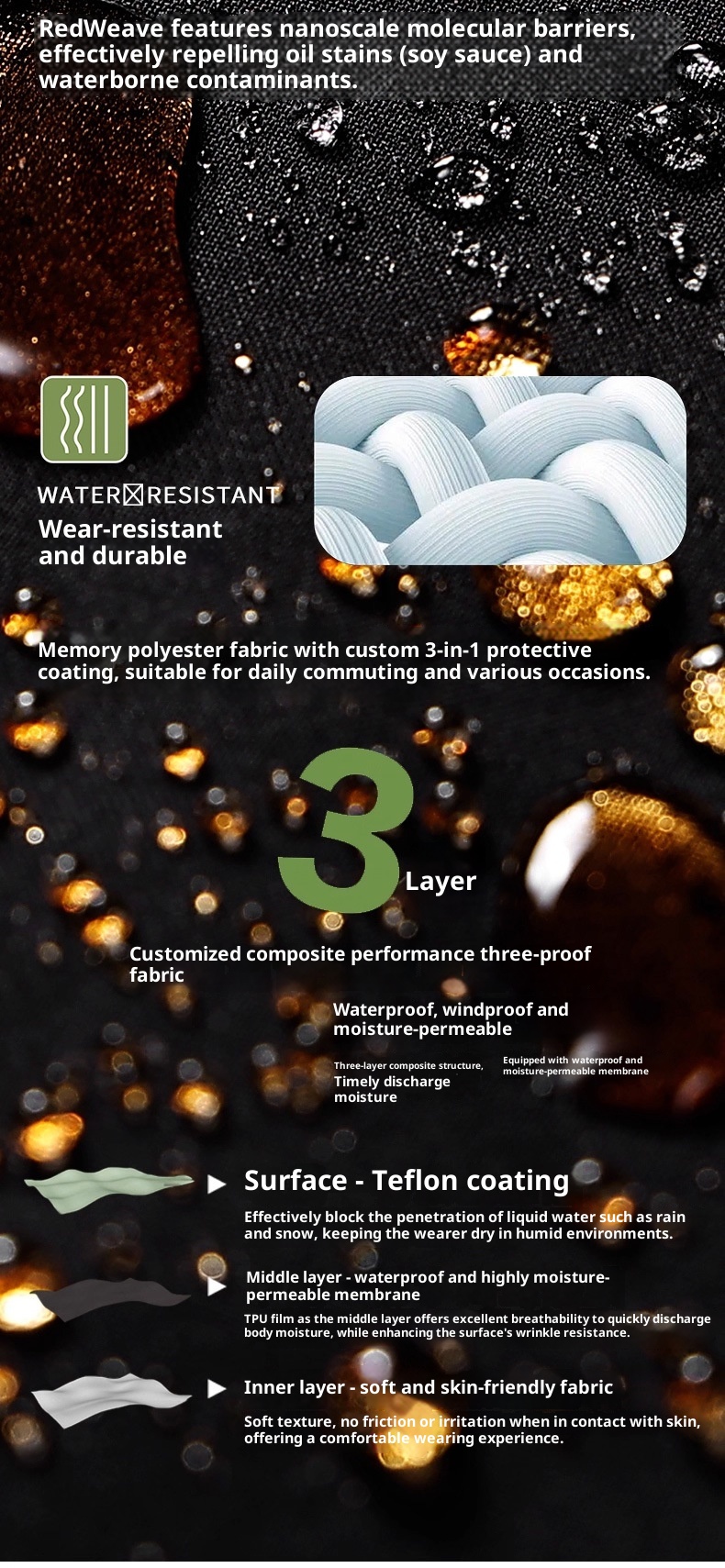 001 Herbst/Winter Softshelljacke Herren Outdoor 3-in-1 Winddicht Wasserdicht Warm Wanderbekleidung Arbeitskleidung Sport Skihose_voghion.com