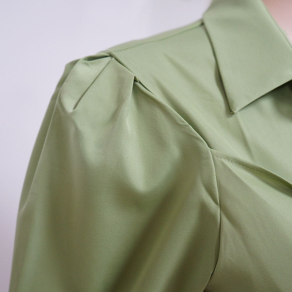 ChicShe N7626 Cro-border European And American Fahion Plu Size Women' Sexy Solid Color Lace-up Shirt-tyle Mini_voghion.com