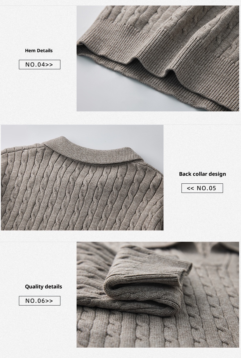 ragazzo Ragazzo Ragazzo APO Abbigliamento|Maglione da uomo transfrontaliero in stile coreano, stile antico, ampio, con collo a gabbiano, lavorato a maglia a trecce, lungo_voghion.com