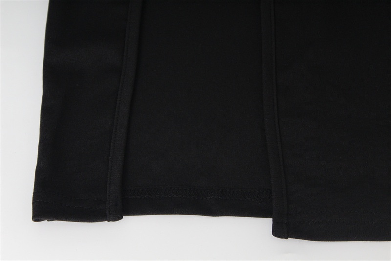 ChicShe KP10457 Europäisch-amerikanisches Damenkleid mit Strasssteinen und Quasten, elegantes, figurbetontes, mittellanges Abendkleid mit Schlitz_voghion.com