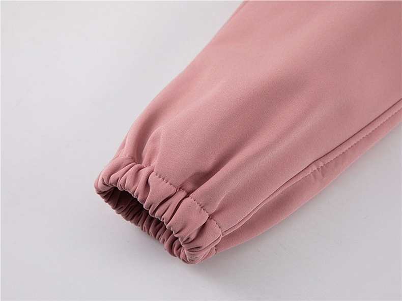 001 Spodnie narciarskie dla dzieci Outdoor Soft Shell dla chłopców i dziewcząt, sportowe, polarowe, ciepłe, wiatroszczelne, wodoodporne, oddychające, joggersy_voghion.com