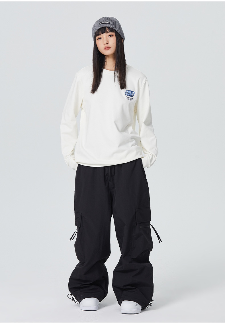 Pantalon de ski imperméable et ample Snowy Pie Fully Glued pour femme, modèle double board professionnel pour homme._voghion.com