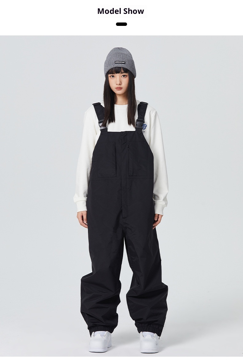 001 SEARIPE Xueyipai 3L Pantaloni da sci completamente incollati per donna e uomo, impermeabili da snowboard, antifreddo, antivento per esterni_voghion.com