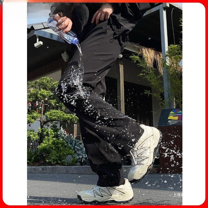 Pantalones deportivos casuales de verano para hombre, estilo americano, impermeables, resistentes al viento, ideales para senderismo, esquí y actividades al aire libre._voghion.com