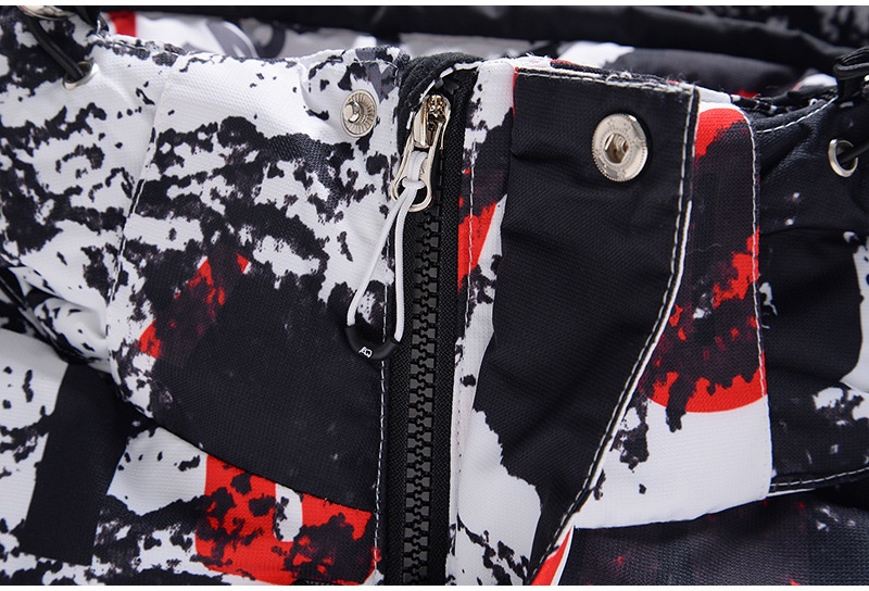 001 New Men's Suit Winter Outdoor Windproof Water-Resistant Warm Thickened Snowboard Snow Ski Jacket And Pants_voghion.com