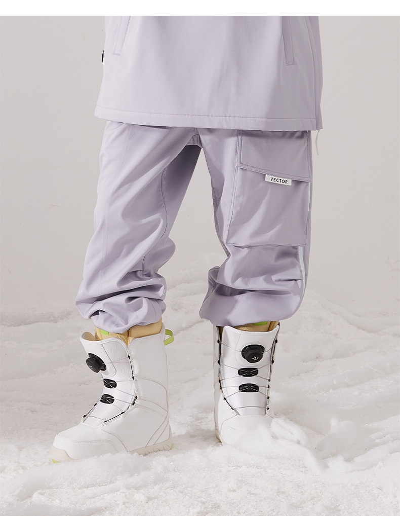 001 VECTOR New Outdoor Ski For Windproof Waterproof Warm Breathable Single Double Board Men And Women Pants Dropshipping_voghion.com