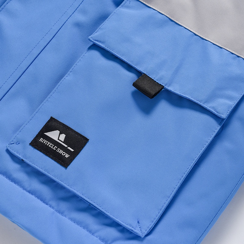 001 Neues Kinder-Arbeitsanzug-Set für Jungen und Mädchen: Jacke, Hose, wind- und wasserdicht, für Snowboard und Ski_voghion.com