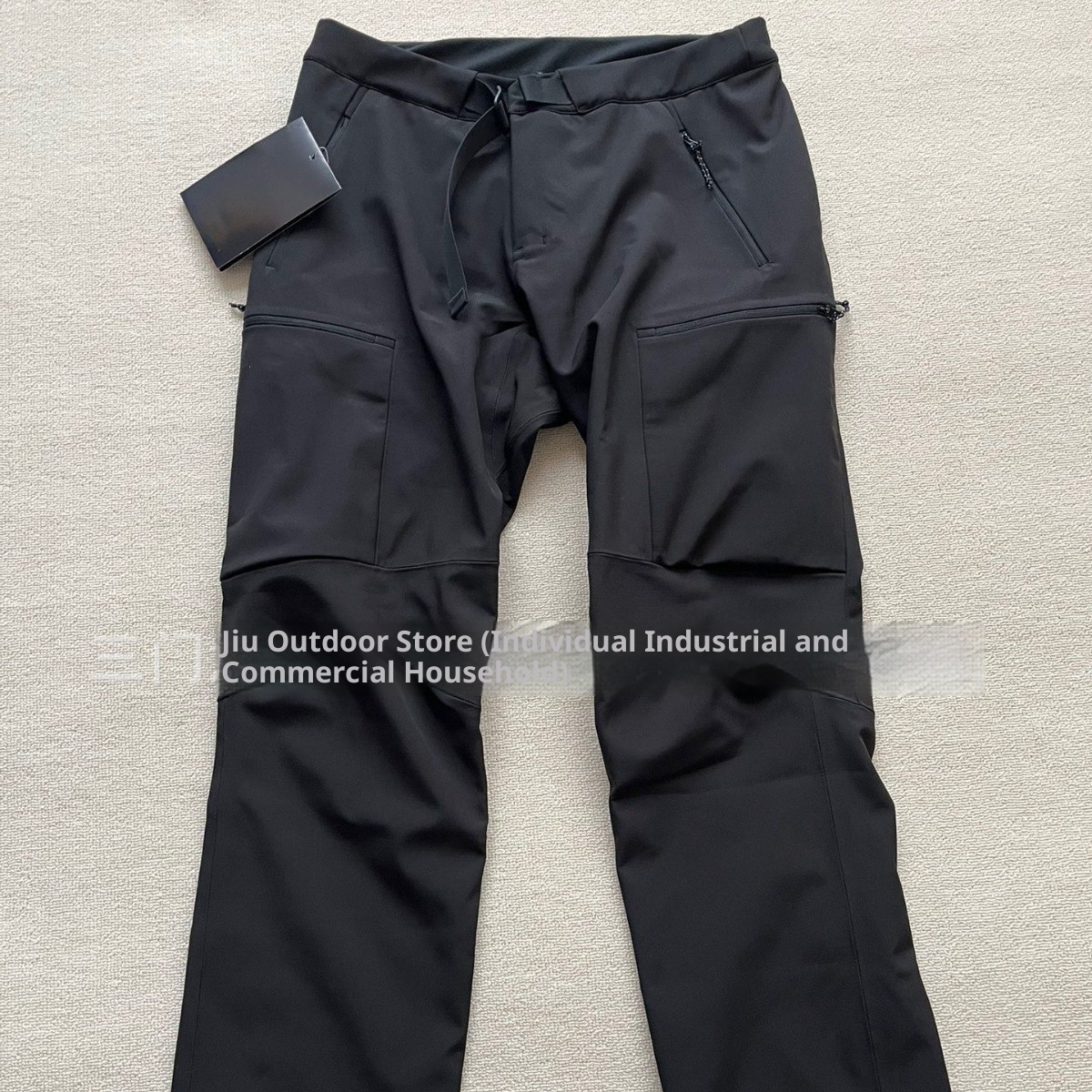 001 Soulful Brand Taizhou Niaojia Gamma Zipper Outdoor Spodnie sportowe Softshell z laminowaną podszewką z polaru_voghion.com