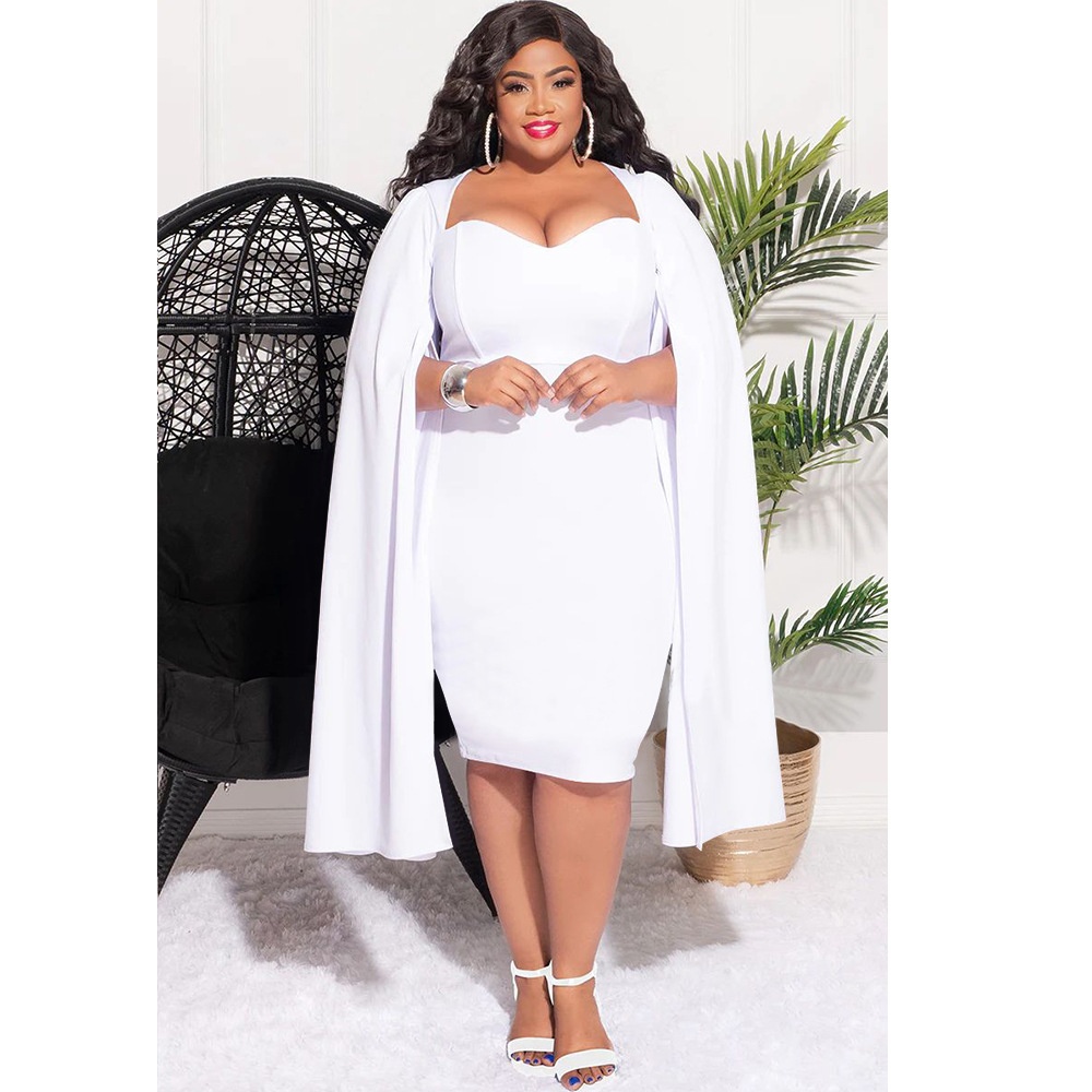 ChicShe N7733 Europäische und amerikanische Plus-Size-Damenmode Herbst/Winter Neu Modisch Elegant Bodycon Crossborder Quelle_voghion.com