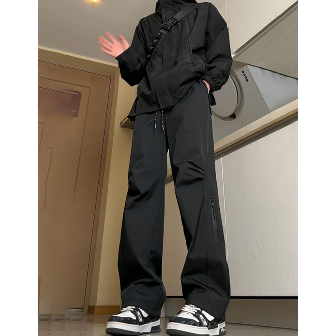 001 Rainstorm Level Waterproof For Men Spring And Autumn Casual Outdoor Sports Hiking American Style Functional Cargo Pants_voghion.com