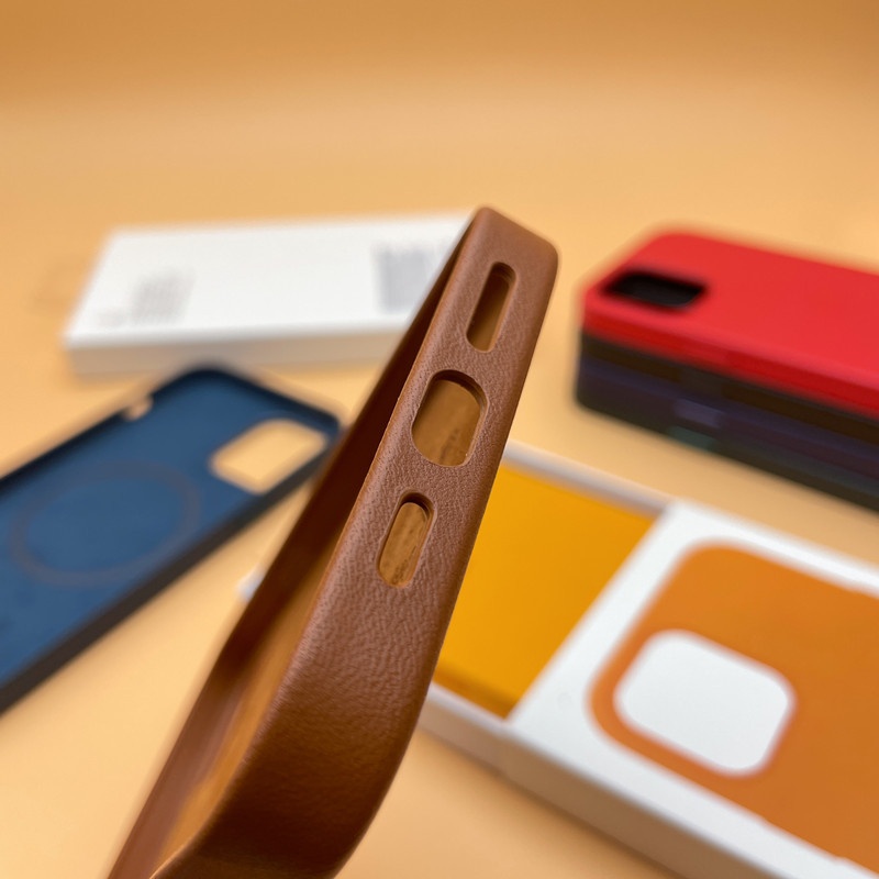 TechGlobe Suitable IPhone 12 Leather/Genuine Leather Phone Case With Magnetic Attachment And Animation For Mini/Pro Max_voghion.com