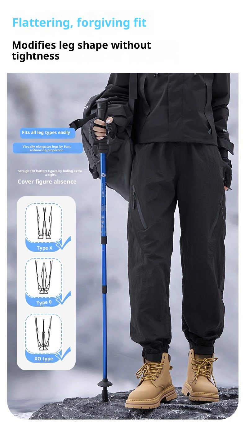 001 Camel HJCAMEL Outdoor Fleece-Lined Thickened Softshell Autumn Winter Men's Windproof Skiing Mountaineering Sports Cargo_voghion.com