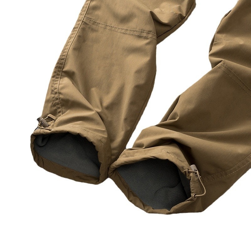 001 Wiatroodporne męskie spodnie motocyklowe z polaru 2025, idealne na zimę, do jazdy na nartach i w górach, cargo_voghion.com