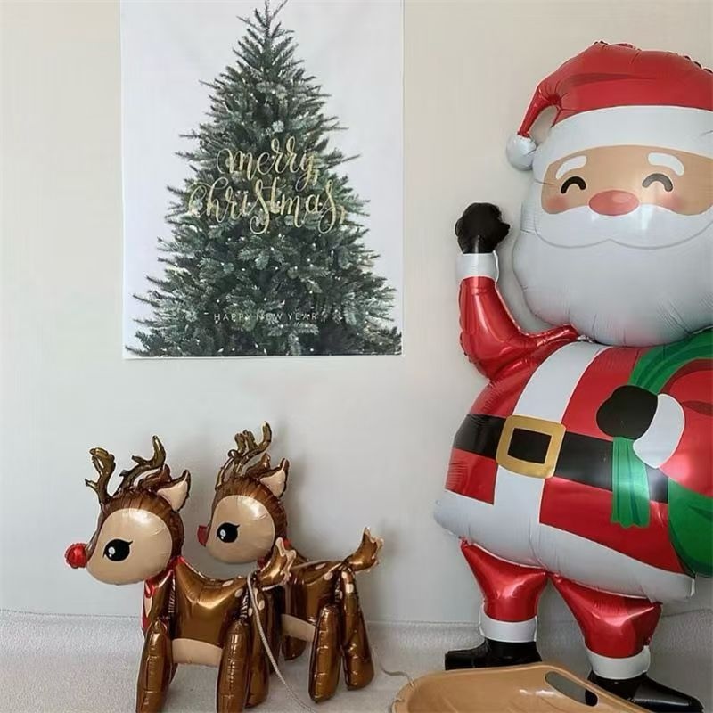Decorazione Lillian Set di cartoni animati per feste Albero di Natale Alce Atmosfera Palloncino Vendita all'ingrosso transfrontaliera_voghion.com
