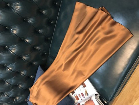 ChicShe 032 Trendy Women's Fashion New Plus Size Elegant Long French A-line Satin Strap Dress Summer_voghion.com