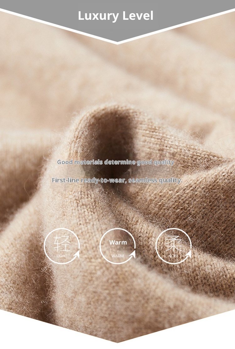 ragazzo Ragazzo Ragazzo Autunno Inverno Uomo Prima Linea Pronto da Indossare Felpa con Cappuccio in Lana Senza Cuciture Casual Moda Maglione Tinta Unita Capispalla Lavorato a Maglia_voghion.com