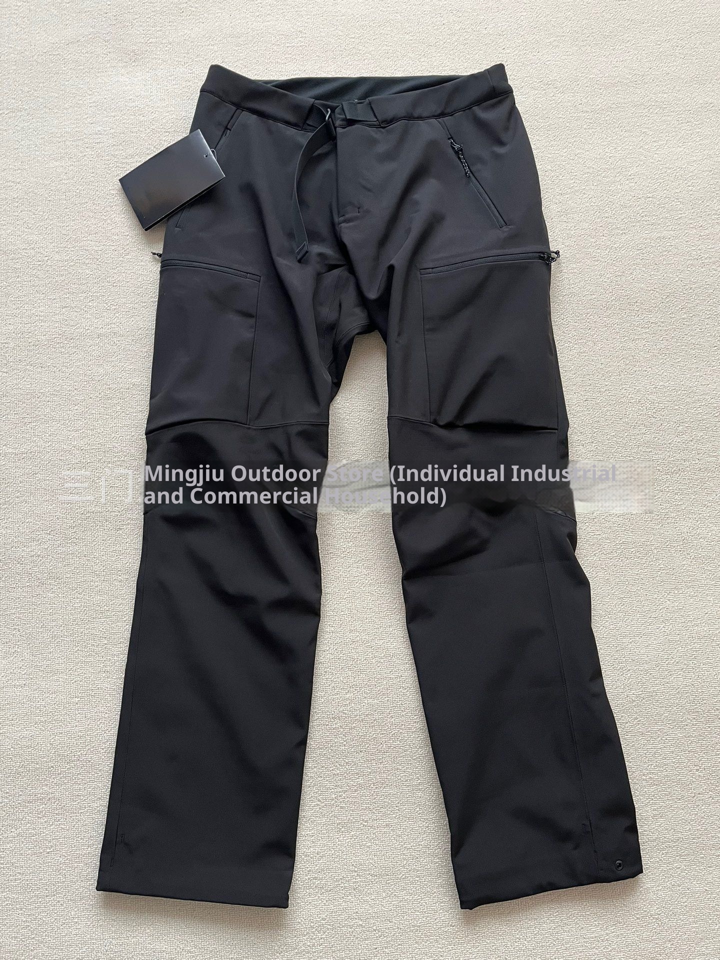 001 Soulful Brand Taizhou Niaojia Gamma Zipper Outdoor Spodnie sportowe Softshell z laminowaną podszewką z polaru_voghion.com