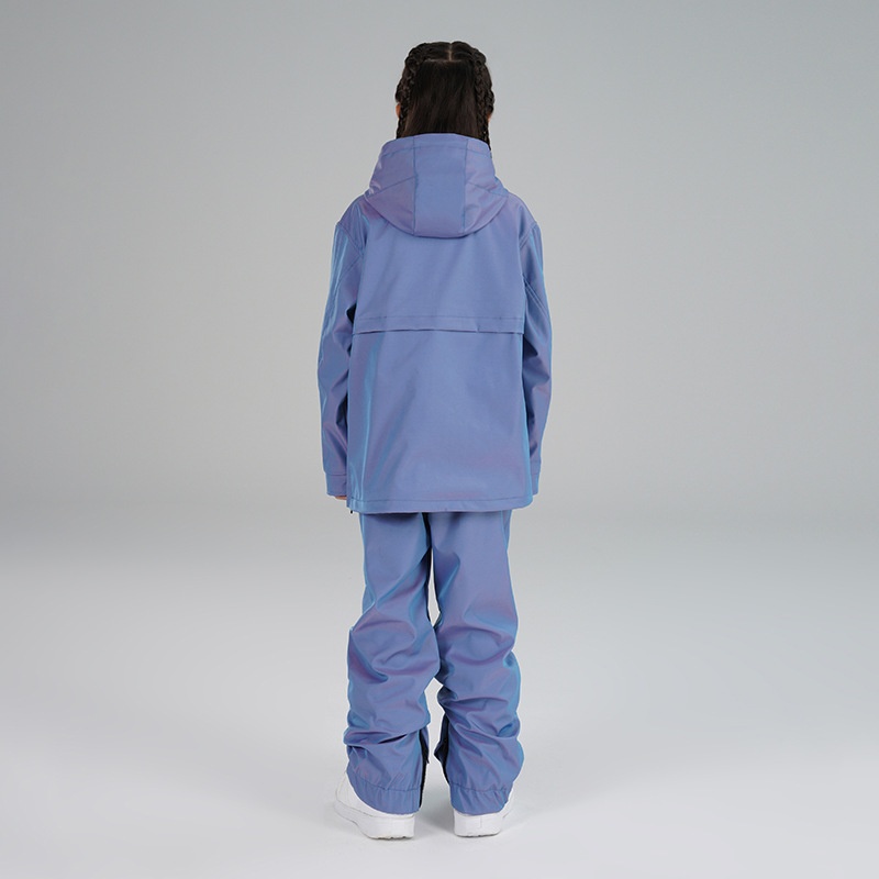 001 Xueyipai Kinderanzug Doppelboard Snowboardhose Jungen Mädchen Winddicht Wasserdicht Skiausrüstung für große Kinder_voghion.com