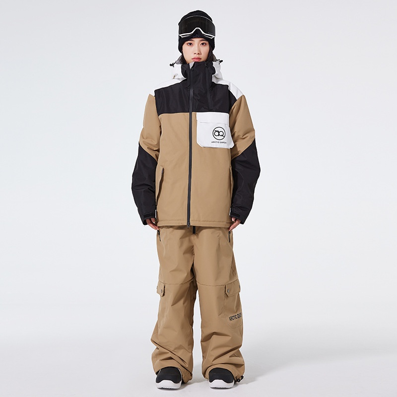 001 Zestaw dla par, męski, damski, zimowy, wodoodporny, ciepły, snowboardowy i narciarski, styl transgraniczny_voghion.com