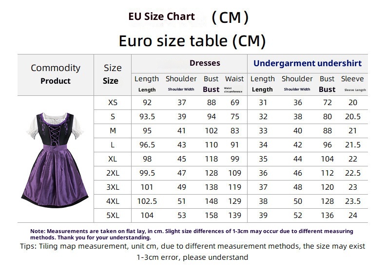 ChicShe Costume Beer Festival Role Play Maid Plus Size Dress Cosplay Stage Performance Outfit_voghion.com