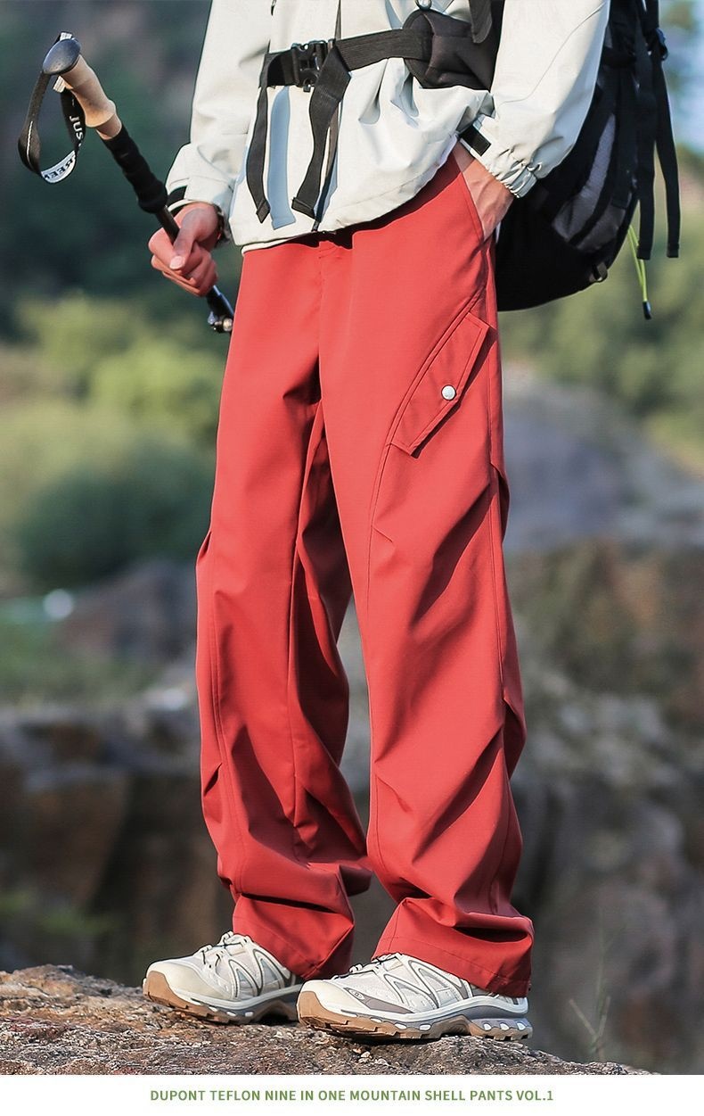 Pantaloni da sci invernali antivento impermeabili e antifreddo, spessi e foderati in pile termico, 001 Northeast Harbin Town, per uomo e donna_voghion.com