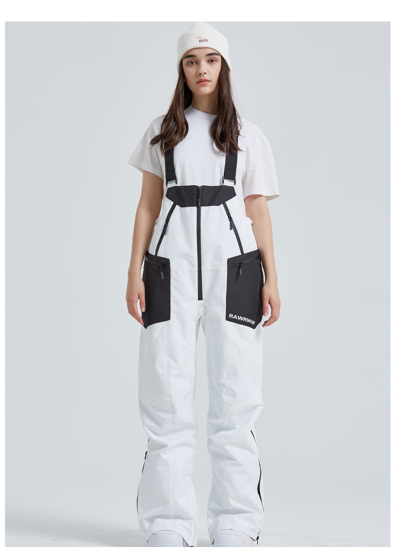 001 2023 Pantaloni da sci invernali alla moda in stile coreano per uomo e donna, impermeabili, caldi e da neve_voghion.com