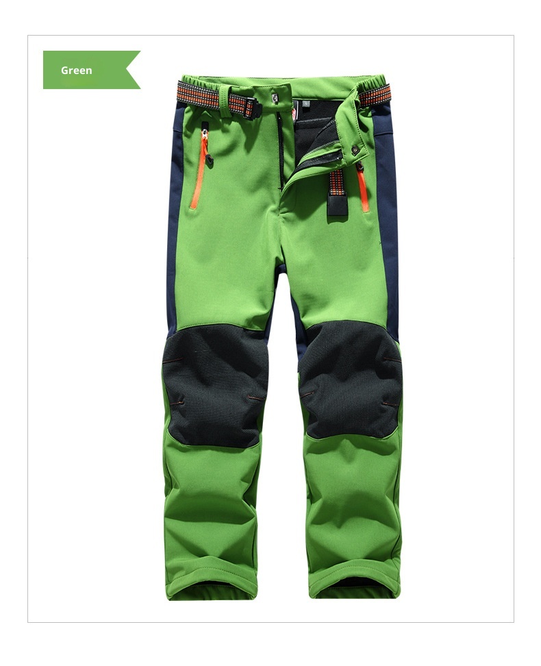 001 Herstellerangebot Kinder-Softshell-Unisex-Skihose, winddicht, wasserdicht, warm, leichte Ausführung für ältere Kinder_voghion.com