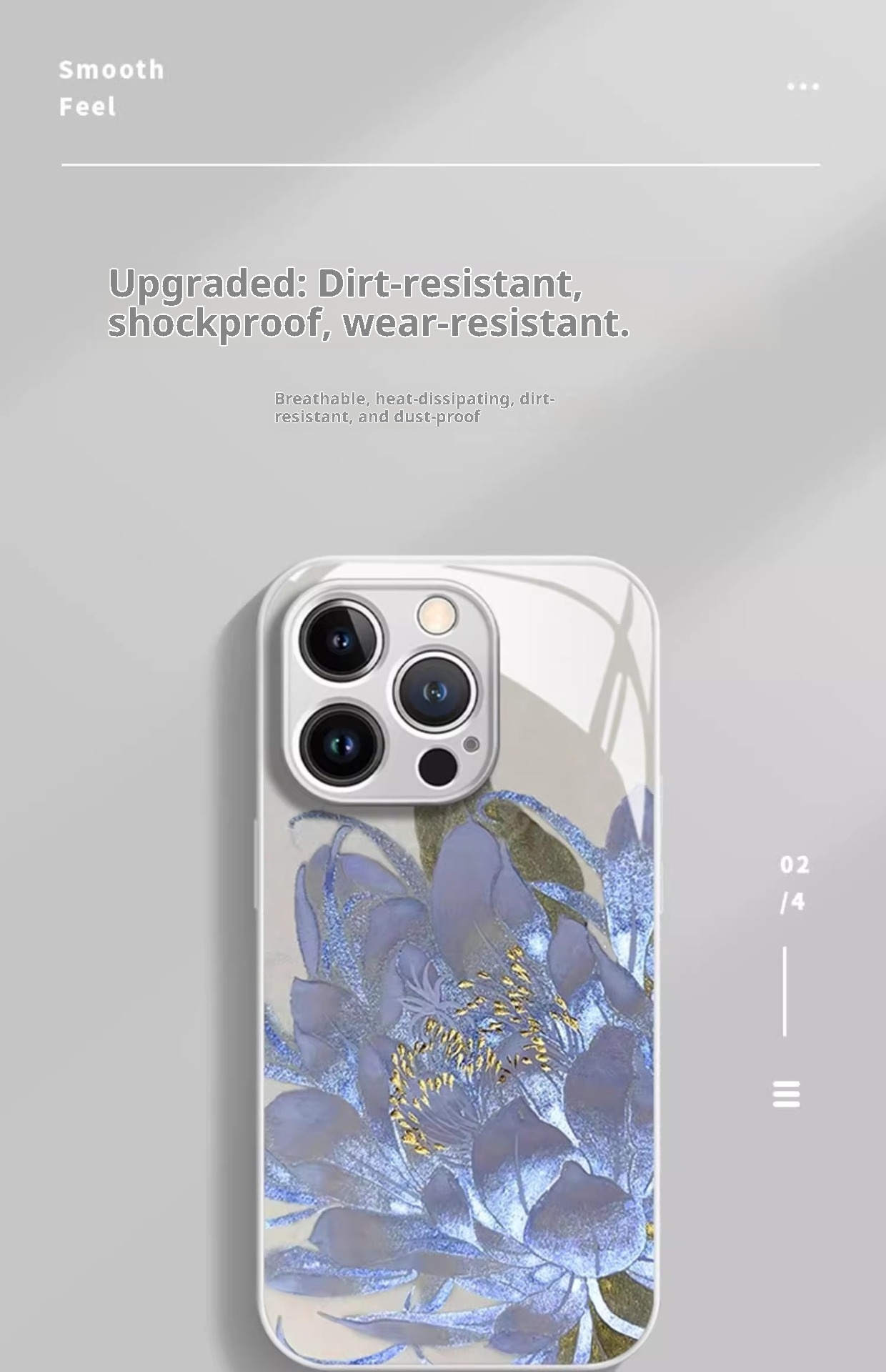 TechGlobe Koi Lotus Suitable For 15 National Trend Phone Case IPhone 13 Pro Liquid 12 Glass 7 High-end Full Coverage_voghion.com