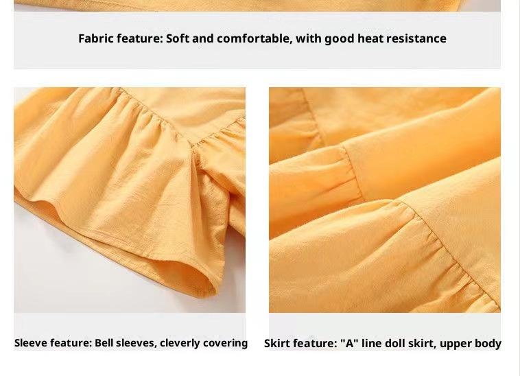 Jupe longue de maternité ChicShe, style coréen, européen et américain, tendance été, grande taille, pour femmes enceintes_voghion.com