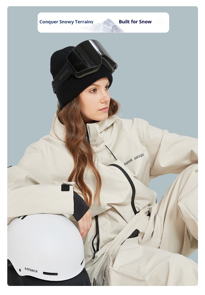 001 3L Suit Set For Women, Unisex Waterproof Breathable Thermal Ski Pants, In Stock, Cold-Proof_voghion.com