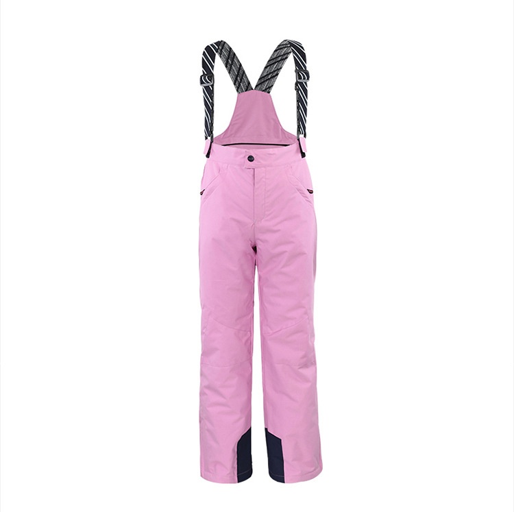 001 Doppelte/Einzel-Boardhose für Jungen und Mädchen, Baumwolle, wasserdicht, mittlere und große Größen, Kinder-Skiausrüstung_voghion.com