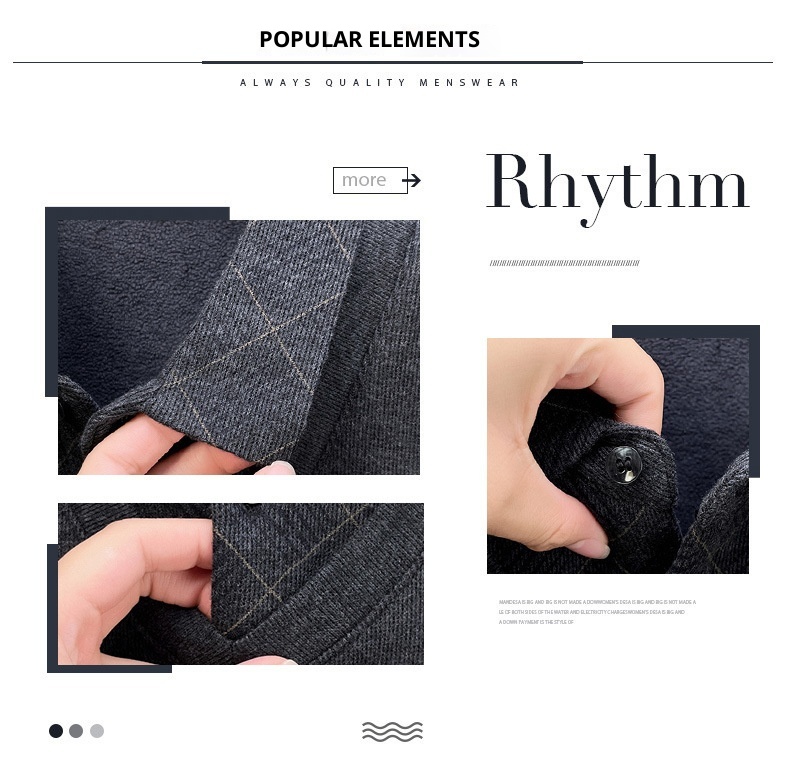 Maglione da uomo Boy Boy con fodera in lana di pecora e pile, design a due pezzi ispessito, nuovo modello 2025, base calda invernale_voghion.com