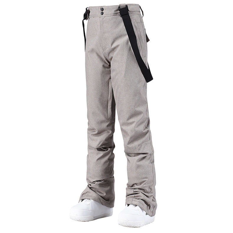 001 2023 Nuovo per donna e uomo, pantaloni da snowboard aderenti e caldi, con pettorina spessa_voghion.com