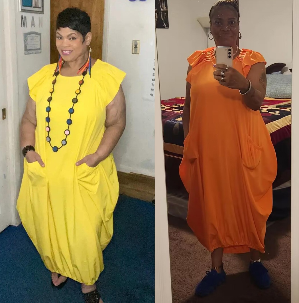 ChicShe N7834 Cross-Border Source European And American Fashion Plus Size Women's Solid Color Double Pocket Loose Dress_voghion.com