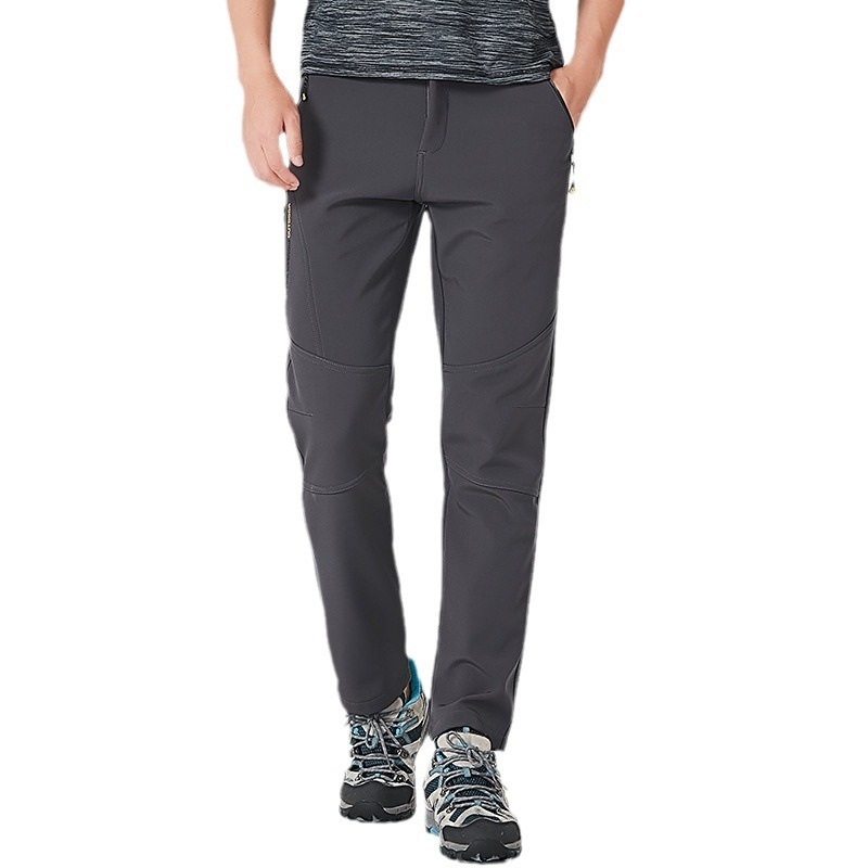 001 Sportbekleidung für Damen und Herren, Softshell, winddicht, wasserdicht, atmungsaktiv, Skifahren, Herbst und Winter, fleecegefüttert, dick gefüttert_voghion.com