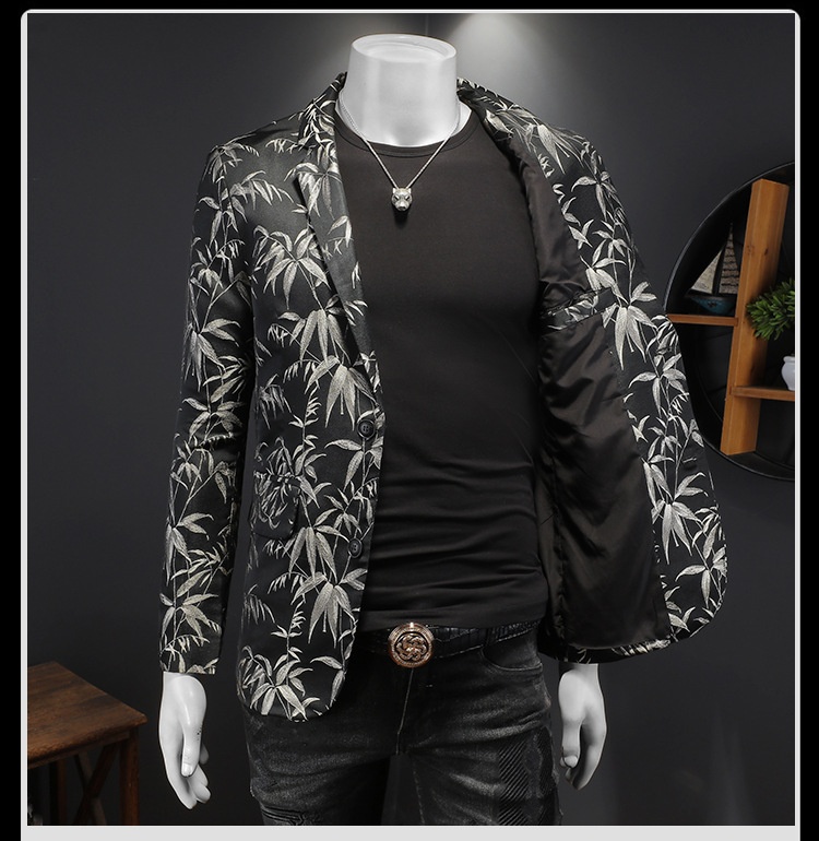 QFV507045555501<2 QFV507045555501<2 Europe Station 2025 Uomo Autunno Nuovo Casual Jacquard Piccolo Abito Uomo 7510 - Disponibilità a Lungo Termine_voghion.com