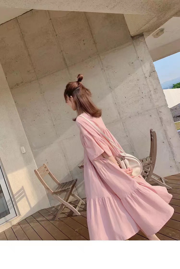 Jupe longue de maternité ChicShe, style coréen, européen et américain, tendance été, grande taille, pour femmes enceintes_voghion.com