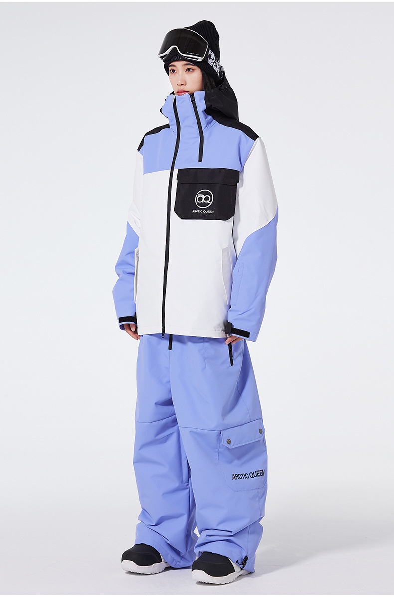 001 Zestaw dla par, męski, damski, zimowy, wodoodporny, ciepły, snowboardowy i narciarski, styl transgraniczny_voghion.com