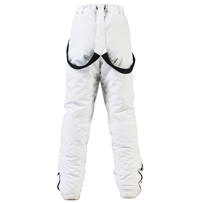 001 New For Men Women With Straps, Winter Windproof, Waterproof, Warm, Thickened Snowboard And Snow Ski Pants_voghion.com
