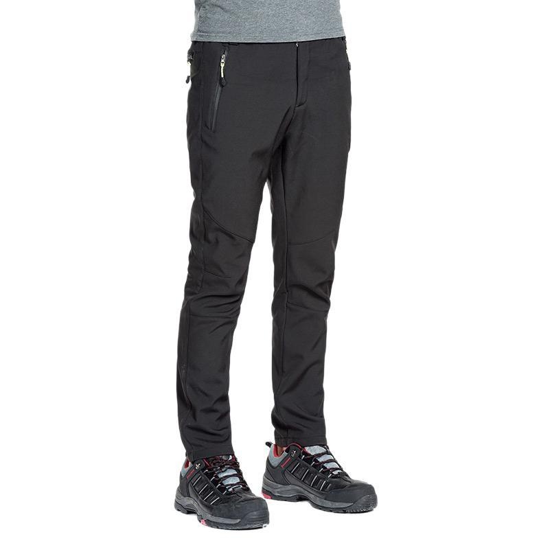 001 Outdoor Softshell Herren Fleecegefüttert Winter Winddicht Wasserdicht Warm Wander Skihose Damen Leicht_voghion.com