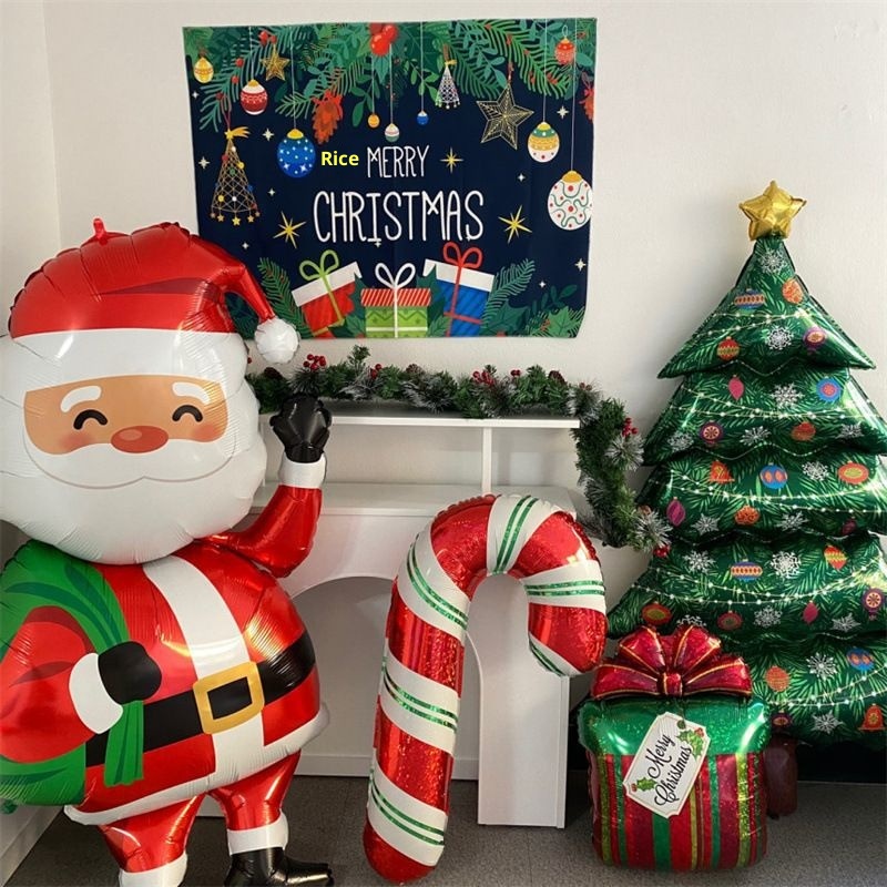 Decorazione Lillian Set di cartoni animati per feste Albero di Natale Alce Atmosfera Palloncino Vendita all'ingrosso transfrontaliera_voghion.com