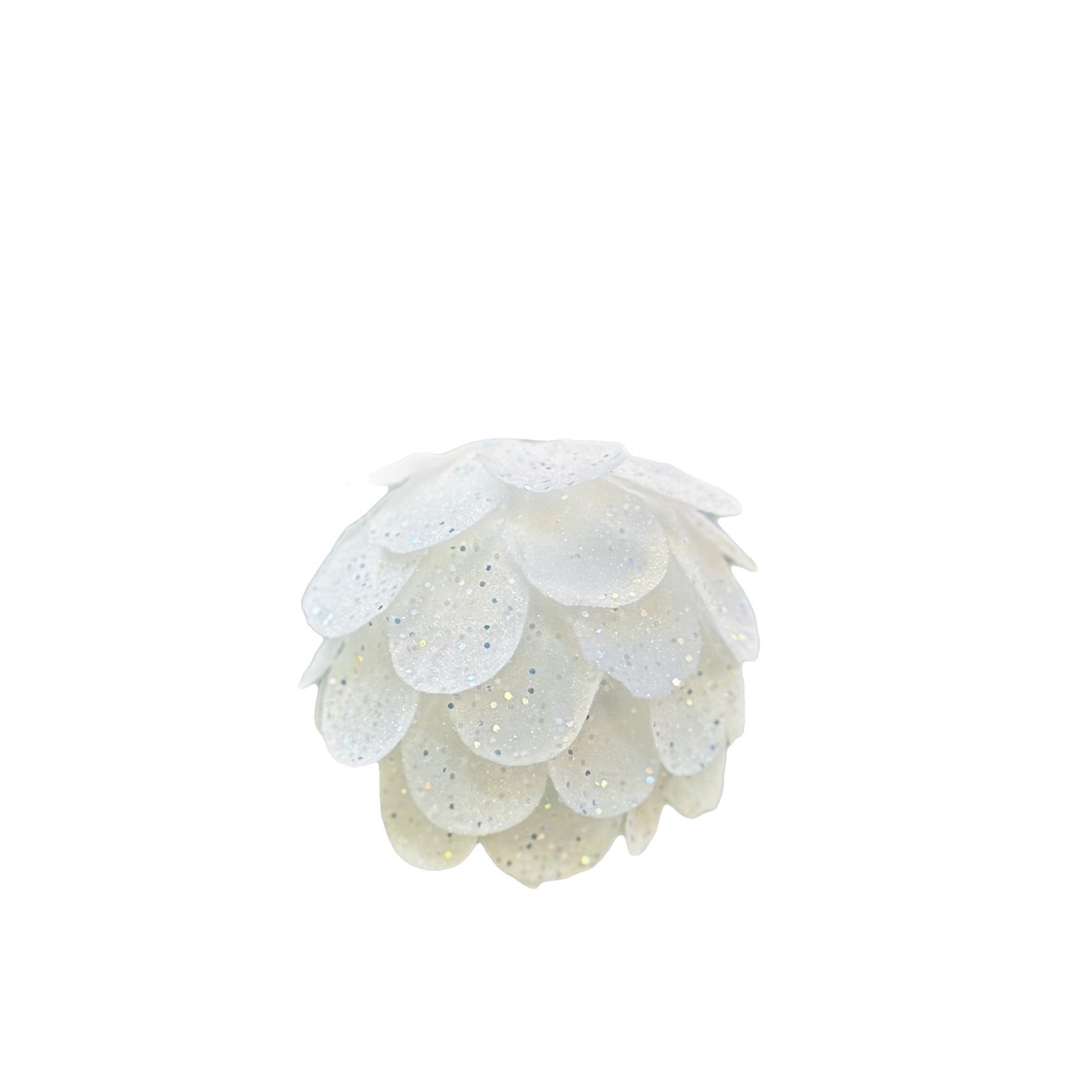 Lillian Cross-Border Foam Atmosphere Fluffy Ball White Christmas Tree Sticky Powder Decoration Petal_voghion.com